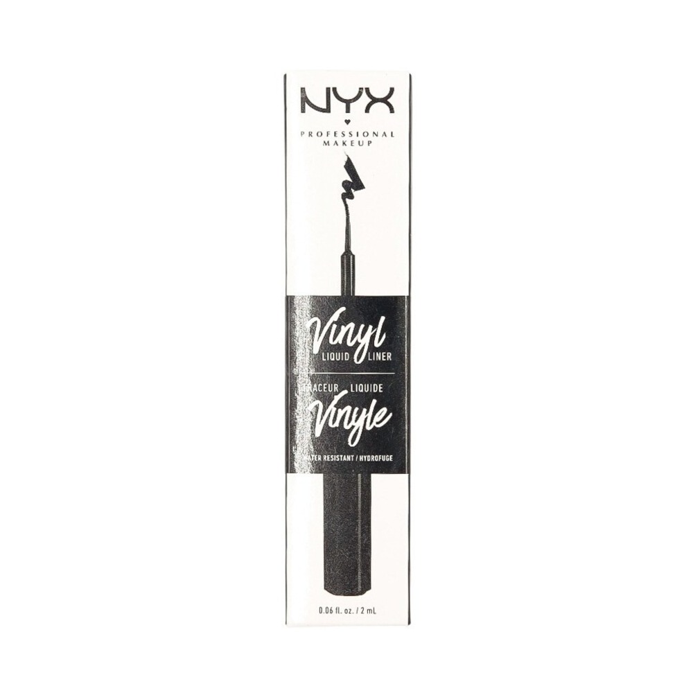 NYX - Vinyl Liquid Liner - VLL01 Black - .06 oz / 2 ml